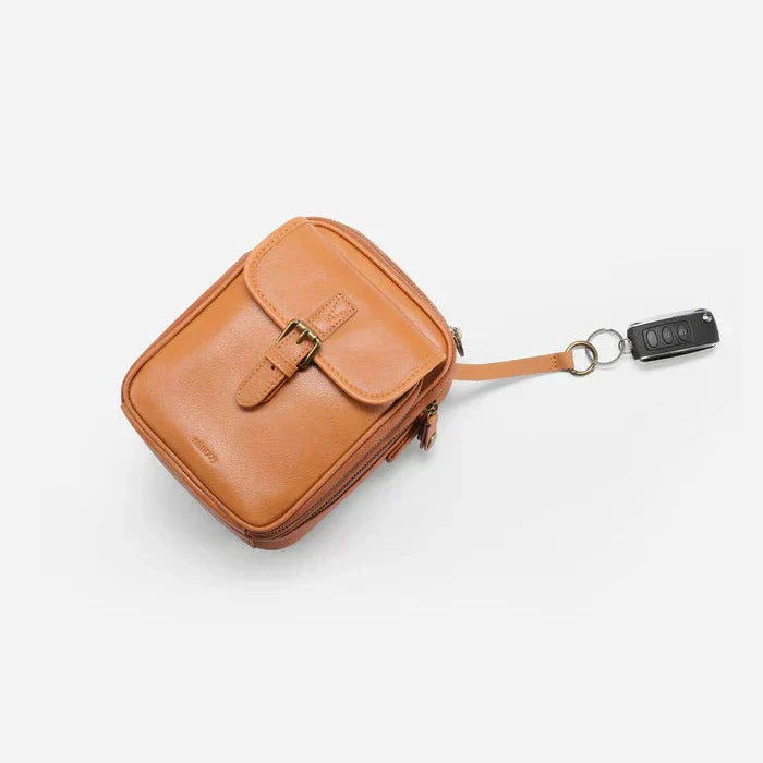 Crossbody leather bag