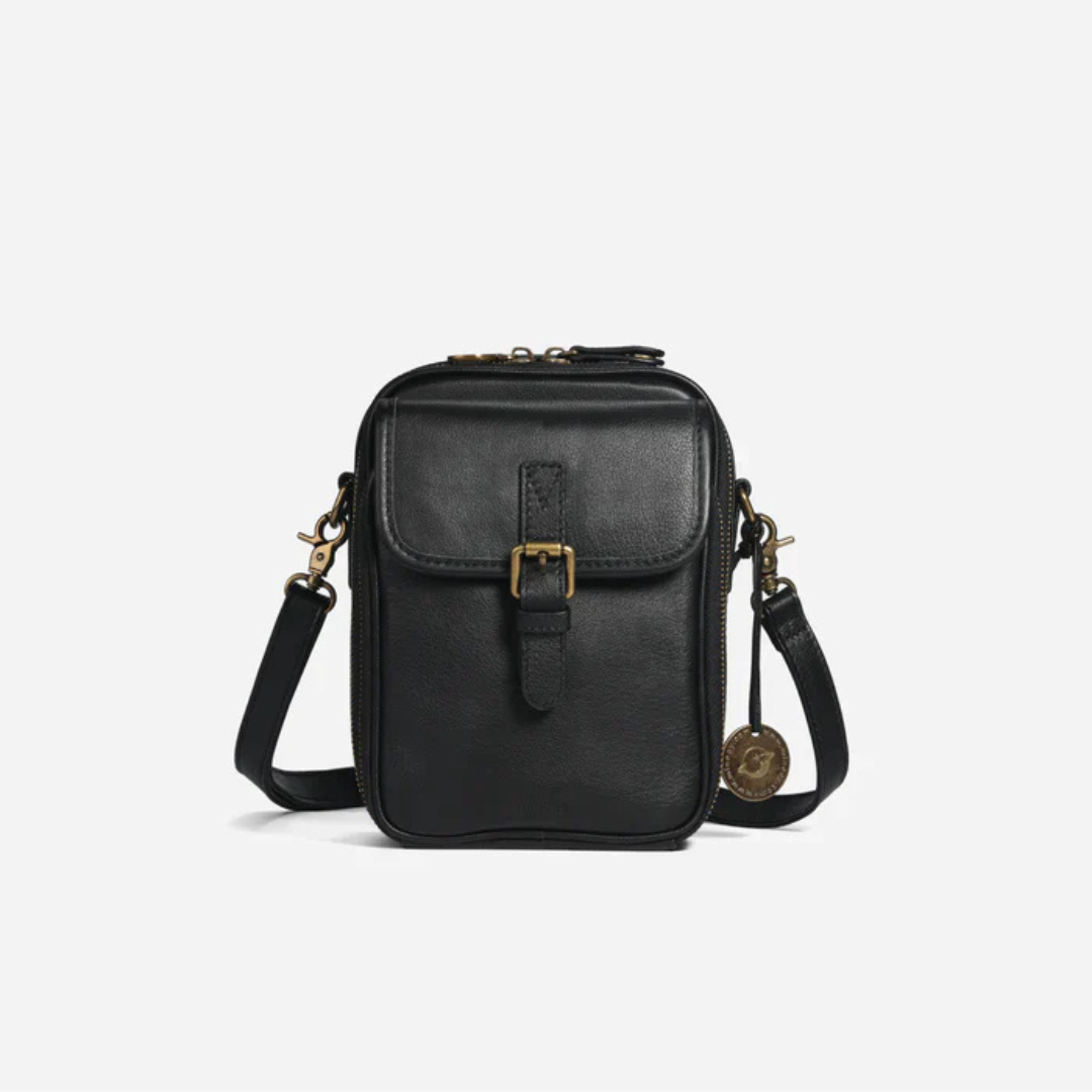 Crossbody leather bag
