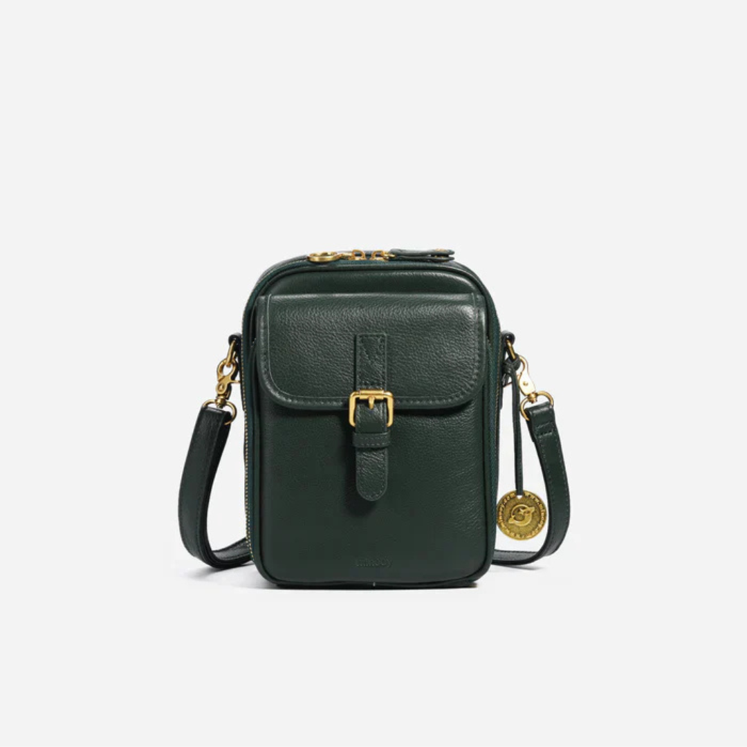 Crossbody leather bag