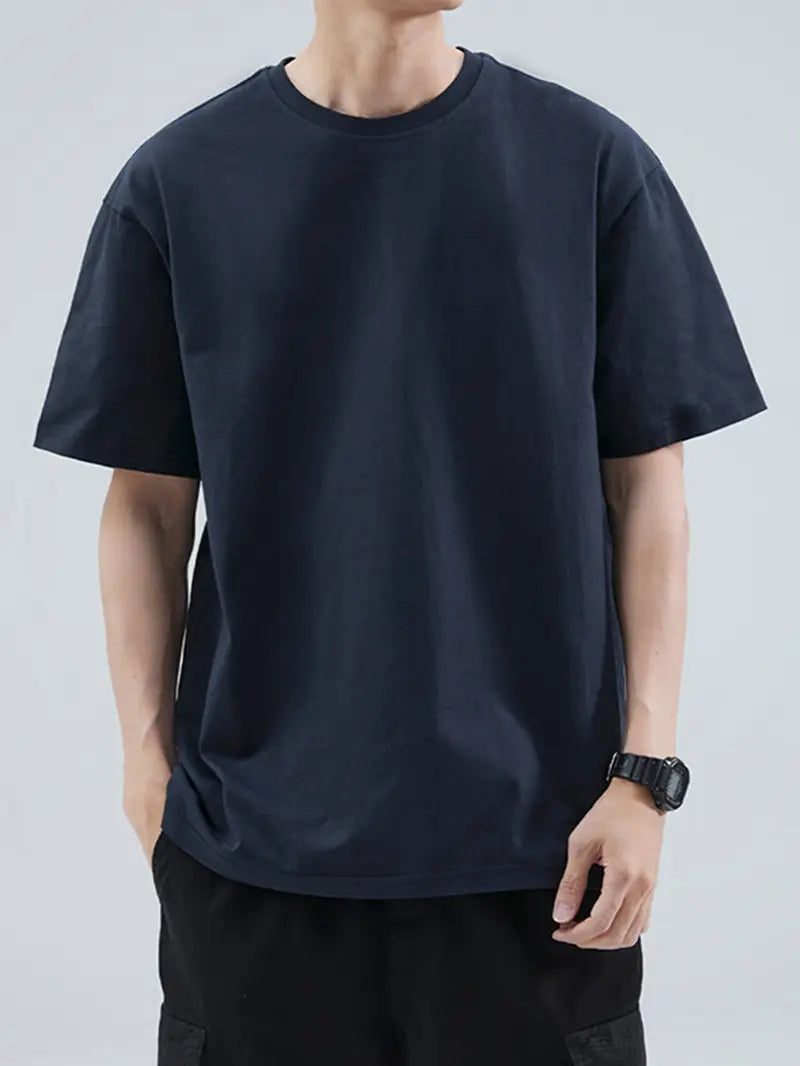 T-shirt de corte largo - 100% algodão