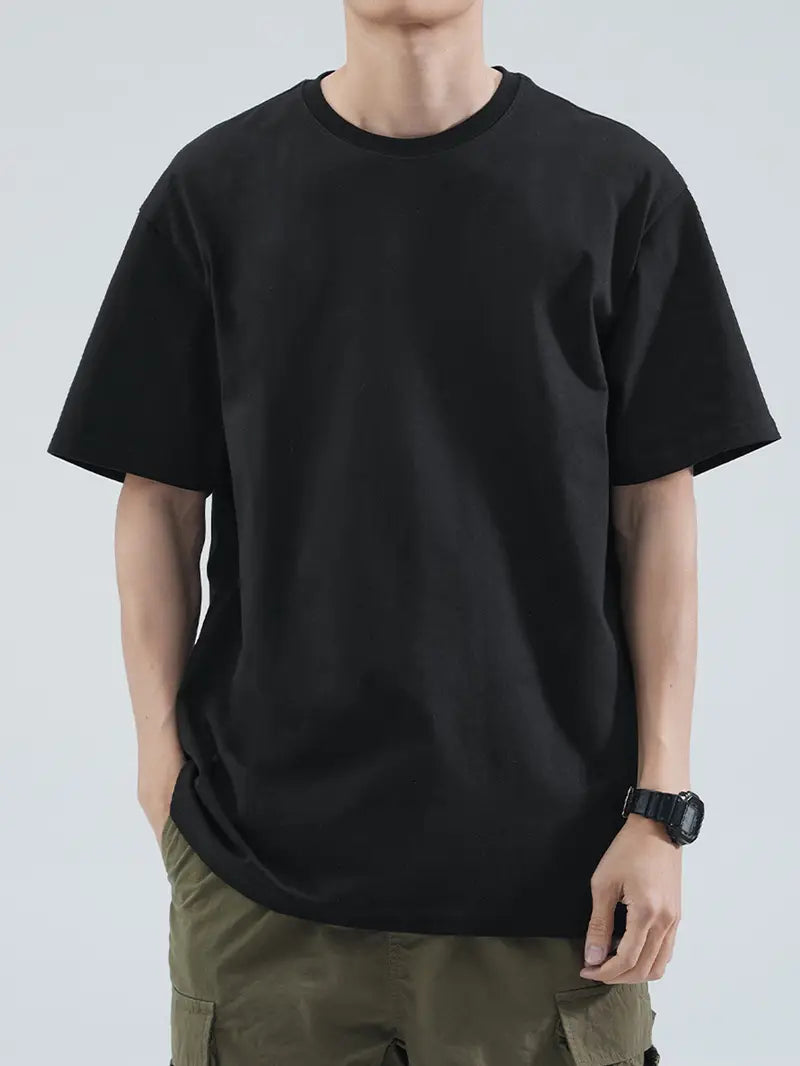 T-shirt de corte largo - 100% algodão