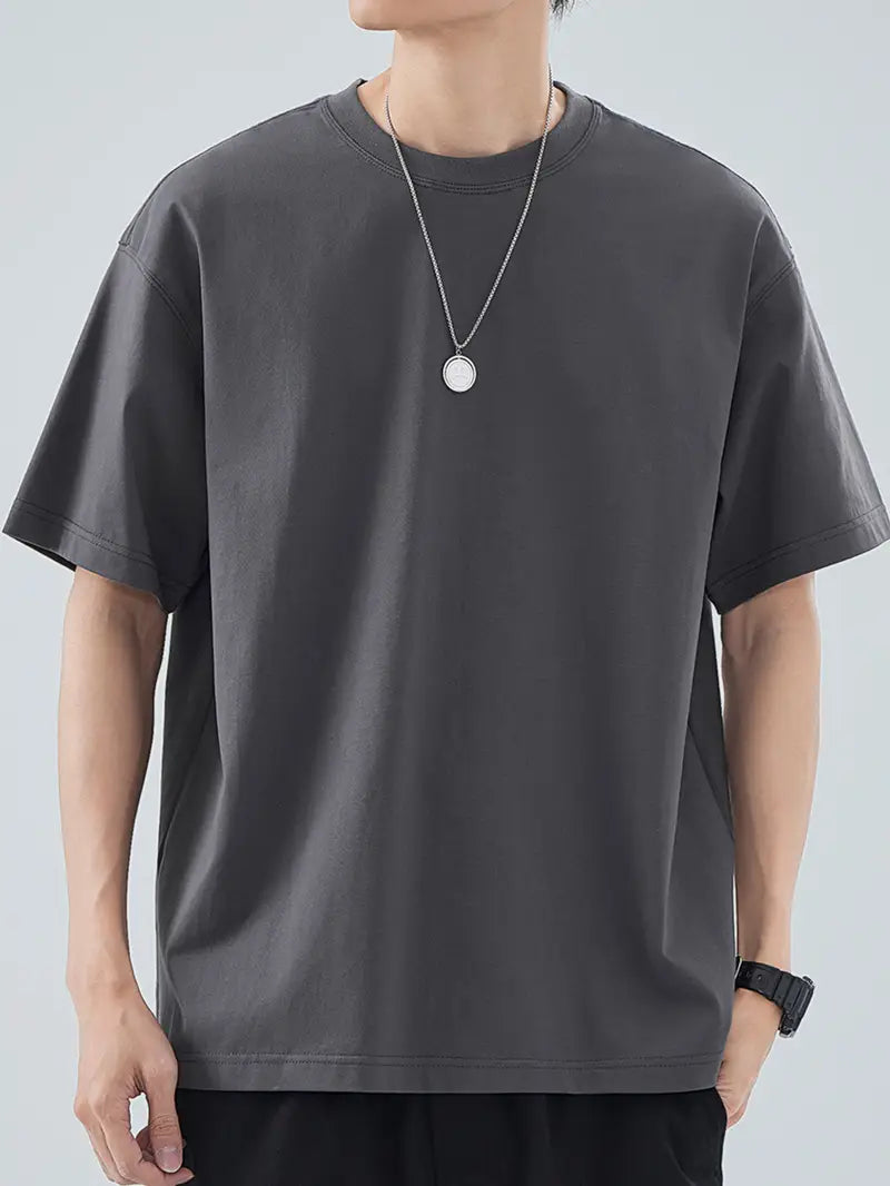T-shirt de corte largo - 100% algodão