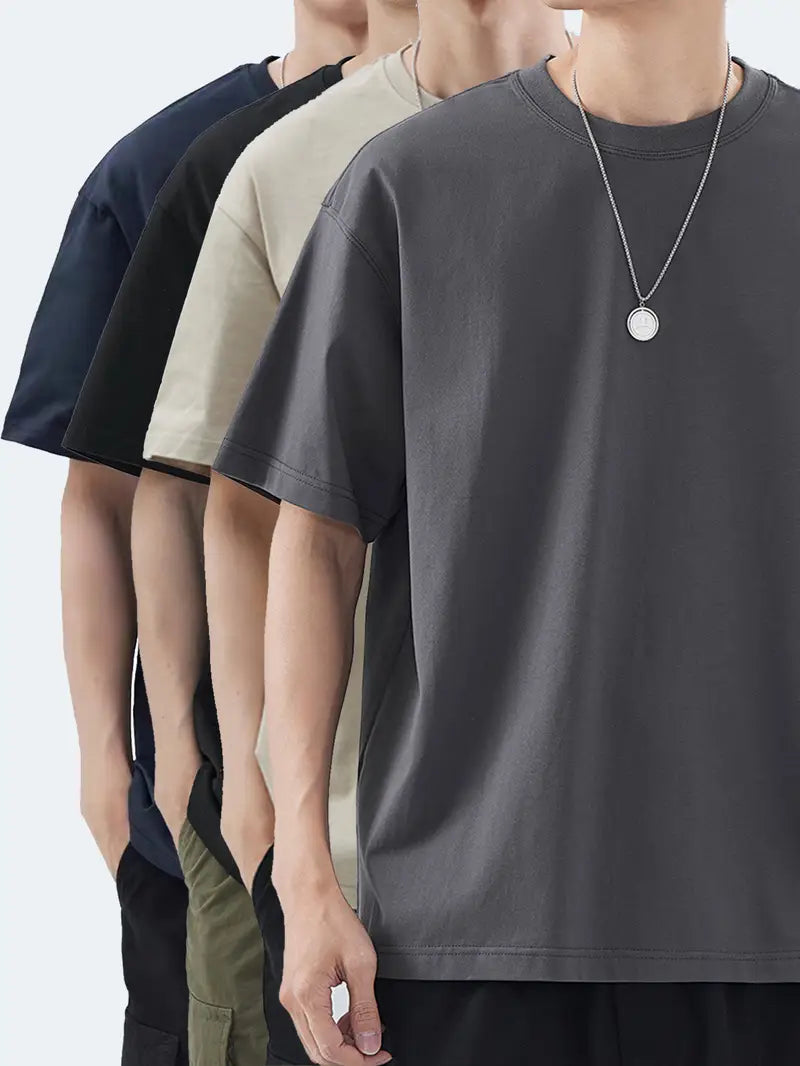T-shirt de corte largo - 100% algodão