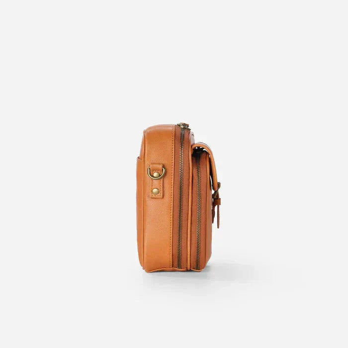 Crossbody leather bag