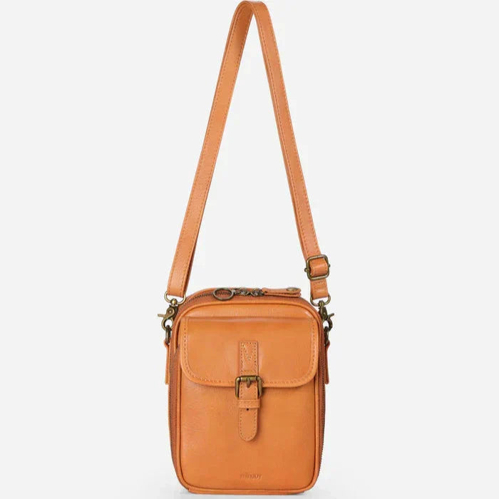 Crossbody leather bag
