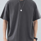 T-shirt de corte largo - 100% algodão